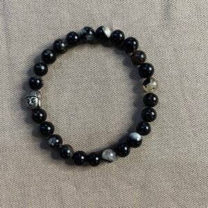 BLACK TOURMALINE BRACELET FOR  STREES REMOVE